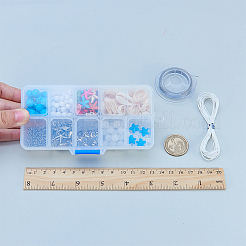 DIY Sommer Strand Fußkettchen machen DIY-SC0002-66