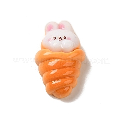 Undurchsichtige Decoden-Cabochons aus Kunstharzimitat für Lebensmittel X-CRES-A058-01F