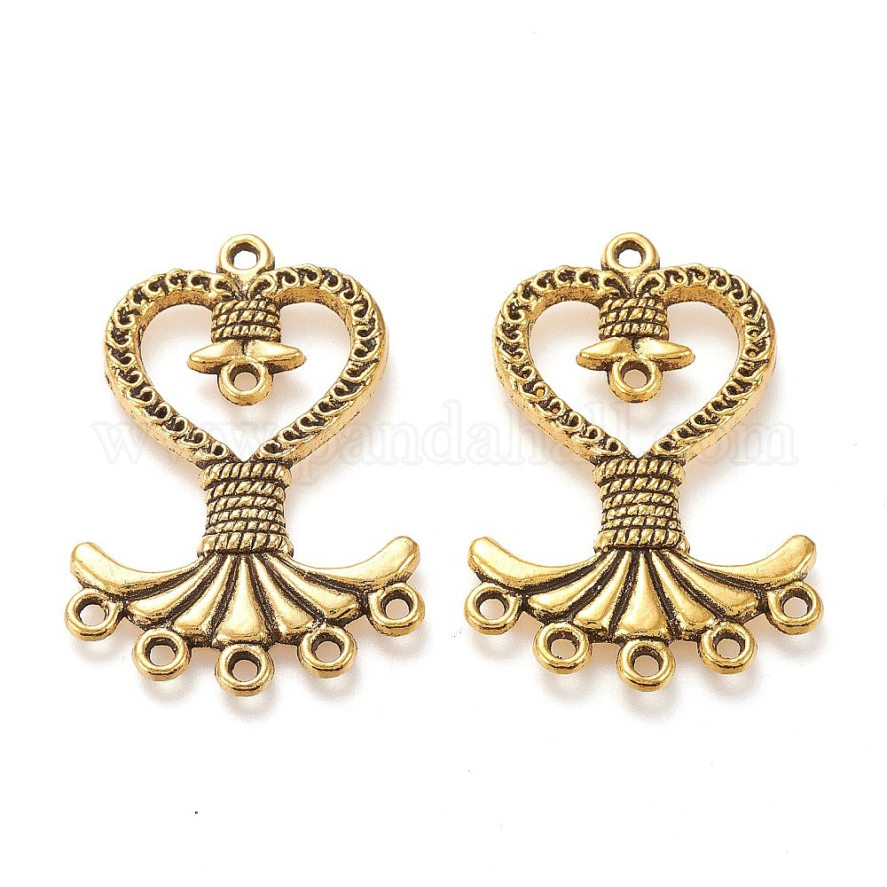 Wholesale Tibetan Style Alloy Chandelier Components Links Pandahall