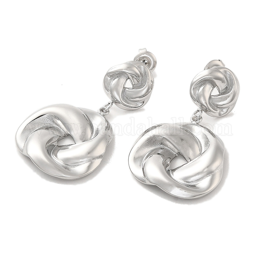 Wholesale Non Tarnish 304 Stainless Steel Stud Earrings Pandahall