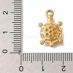 Ionenplattierung (IP) 304 Edelstahl Anhänger Strass-Einstellungen STAS-M075-10G