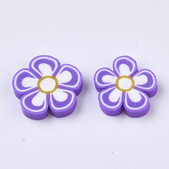 Handgemachter Ton-Cabochon CLAY-R087-12D