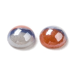 Zweifarbige Glascabochons GLAA-B012-54