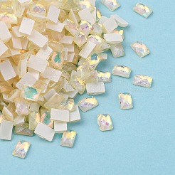 Strass-Cabochons aus Harz mit flachem Rücken MRMJ-T047-07D