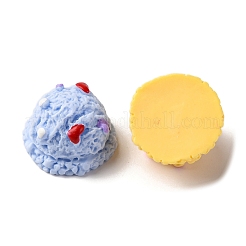 Undurchsichtige Decoden-Cabochons aus Harz RESI-S07-09B