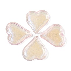 Durchscheinende Epoxidharz Glitzerpulver Decoden Cabochons CRES-S367-11