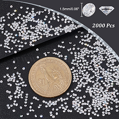 2000 Stück Zirkonia-Cabochons ZIRC-PH0001-29