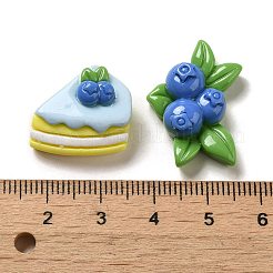Undurchsichtige Decoden-Cabochons aus Cartoon-Harz RESI-G091-03