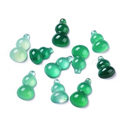 Natürliche grüne Onyx-Achat-Cabochons G-Z012-03