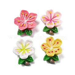 Undurchsichtigen Cabochons RESI-R455-01K