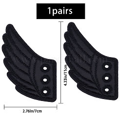 Tuch mit Filzschuhdekorationen DIY-WH0214-39D