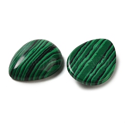 Synthetische Malachit-Cabochons G-P521-02B