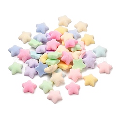 Flockige Acryl-Cabochons OACR-C018-09