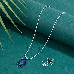 2 Stück 925 Sterling Silber Zinken Anhänger Rohling Fisch Cabochon Fassungen STER-BC0002-60P