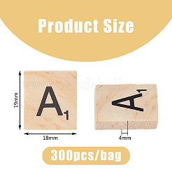 Unfertige Holz Cabochons WOOD-WH0125-04