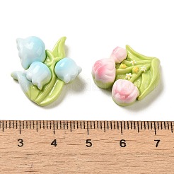 Undurchsichtige Decoden-Cabochons aus Harz RESI-R448-05
