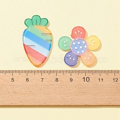 16 Stück Acryl-Cabochons im 8-Stil MACR-FS0001-46