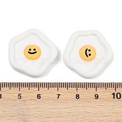 Smiley-Cabochons aus Harz CRES-S372-01F