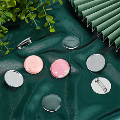 Blanko-Set zur Herstellung einer Kuppelbrosche DIY-UN0005-11A