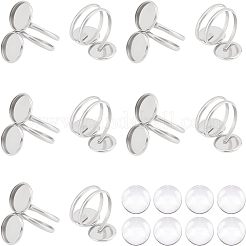 DIY-Set zur Herstellung offener Fingerringe DIY-UN0003-24