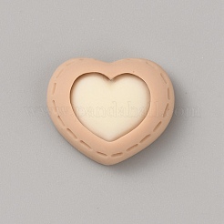 Lebensmittel-Cabochons aus undurchsichtigem Kunstharz CRES-CJC0020-03C-01