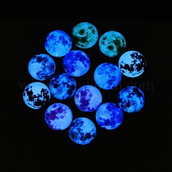 Fluoreszierende Glascabochons GGLA-T004-13