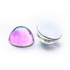 Transparente Glas Cabochons GLAA-L021-F
