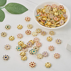 260 Stück 13 Stil CCB Kunststoff mit Strass Cabochons FIND-CW0001-10