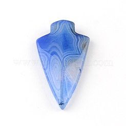 Arrow Kopf natürliche Achat Cabochon gefärbt G-R270-69