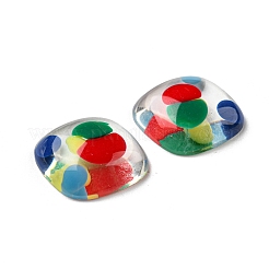 Transparente Epoxidharz-Cabochons CRES-A053-12