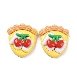 Undurchsichtige Kuchen-Decoden-Cabochons aus Harz CRES-A051-01B