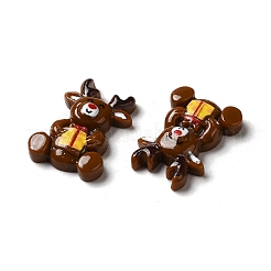 Weihnachtliche Cabochons aus undurchsichtigem Harz RESI-K019-29