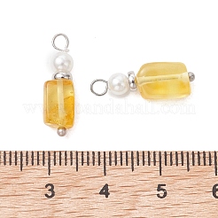 Подвески из натурального янтаря&nbsp;PALLOY-JF05594-02