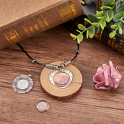 Set zur Herstellung von Anhängern aus Legierung im tibetischen Stil DIY-BY0001-18