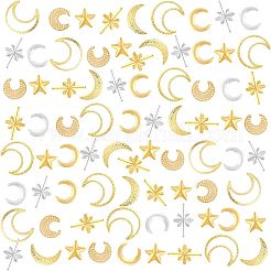 1800 Stück Messing Computer Patch Cabochons MRMJ-OC0001-61