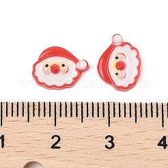 Leuchtende Harz-Cabochons mit Weihnachtsmotiv RESI-U003-02E