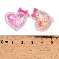 Leuchtende Cabochons aus transparentem Harz CRES-I044-02