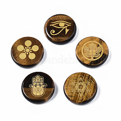 Natürlichen Tigerauge Cabochon G-S375-009D
