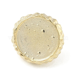 Aluminium-Anhänger Fassungen für Cabochons FIND-M048-01G