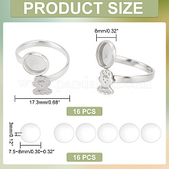 DIY-Set zur Herstellung von Rohlingen mit offener Kuppel STAS-PH0004-65