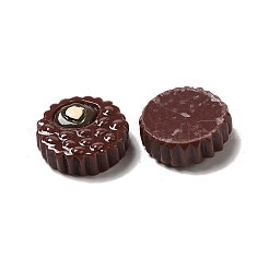 Undurchsichtige Harzkeks-Decoden-Cabochons RESI-A033-04A