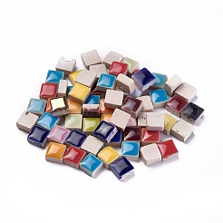 Porzellan Cabochons PORC-WH0002-02