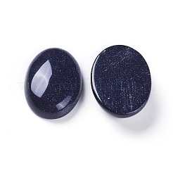 Synthetischen blau Aventurin cabochons G-L511-D-03
