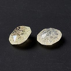 Knistern Mondlicht Stil K9 Glas Strass Cabochons RGLA-J020-B-IO