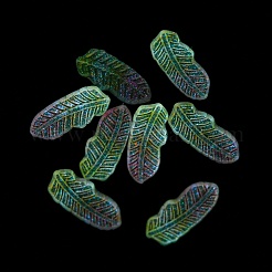 Leuchtende transparente Decoden-Cabochons aus Harz RESI-D013-10