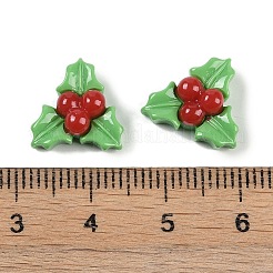 Weihnachtsmotiv opake Decoden-Cabochons aus Kunstharz CRES-M036-03N