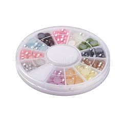 Abs Kunststoff Cabochons OACR-X0006-09-5mm