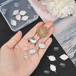 DIY-Set zur Herstellung von ovalen Anhängern DIY-UN0005-07