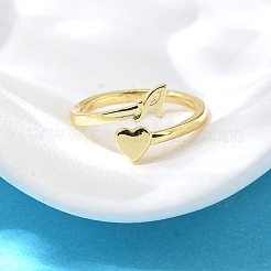 Manschettenringe aus Messing für Damen RJEW-U044-A