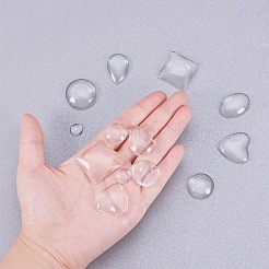 Glas cabochons GGLA-PH0004-08